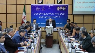 57 مصوبه برای ارتقای زیرساختها در شهریار تصویب شد