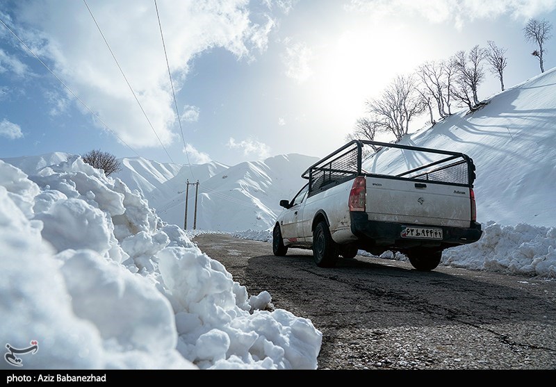 استان لرستان , بارش برف ,