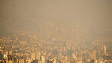 آسمان قم غبارآلود میشود