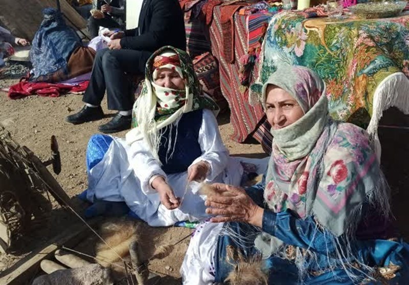 آغاز جشنواره تولیدات زنان عشایری استان اردبیل + تصاویر