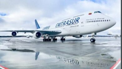 آمریکا یک هواپیمای دیگر دولت ونزوئلا را توقیف کرد