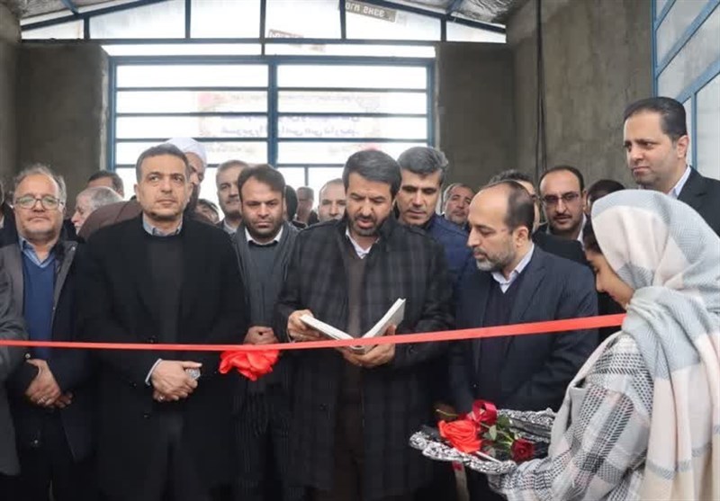 افتتاح ایستگاه راهآهن همدان با حضور وزیر راه و شهرسازی