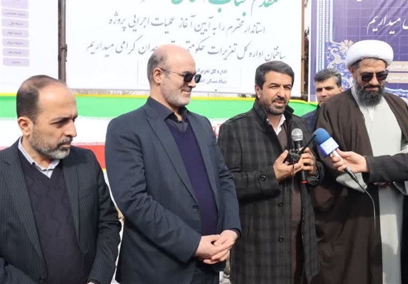 افتتاح ایستگاه راهآهن همدان با حضور وزیر راه و شهرسازی