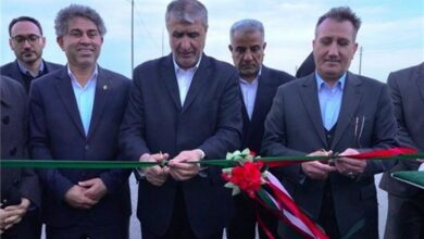 افتتاح جاده مجتمع بندری نگین بوشهر/ اسلامی چه گفت؟