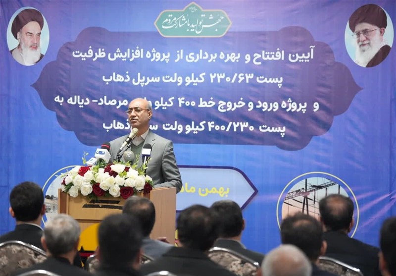 افتتاح و ارتقای 2 پروژه برق منطقهای در سرپلذهاب