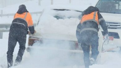 انسداد محورهای مواصلاتی کردستان/تردد کشنده ممنوع شد