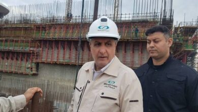 بازدید اسلامی از روند احداث واحدهای 2 و 3 نیروگاه اتمی