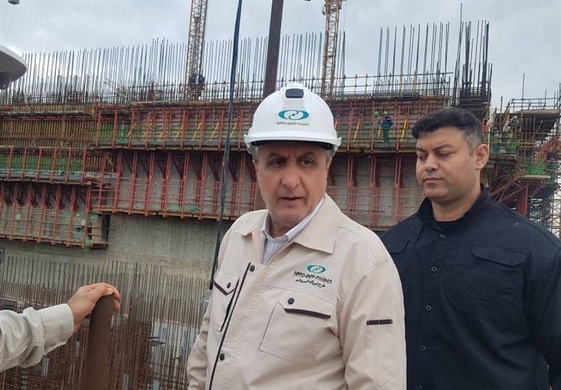 بازدید اسلامی از روند احداث واحدهای 2 و 3 نیروگاه اتمی