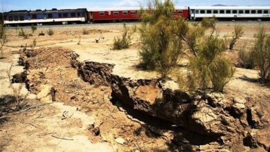 بحران منابع آبی و فرونشست زمین در قم!