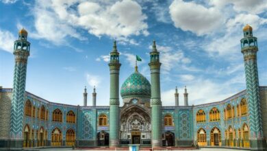 _برپایی_ _جشن_ _انقلاب_ _در_ _حرم_ _هلال_ _بن_ _علی_(_ع_) _آران_ _و_ _بیدگل_