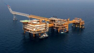 ثبت رکورد برداشت گاز از میدان مشترک پارس جنوبی