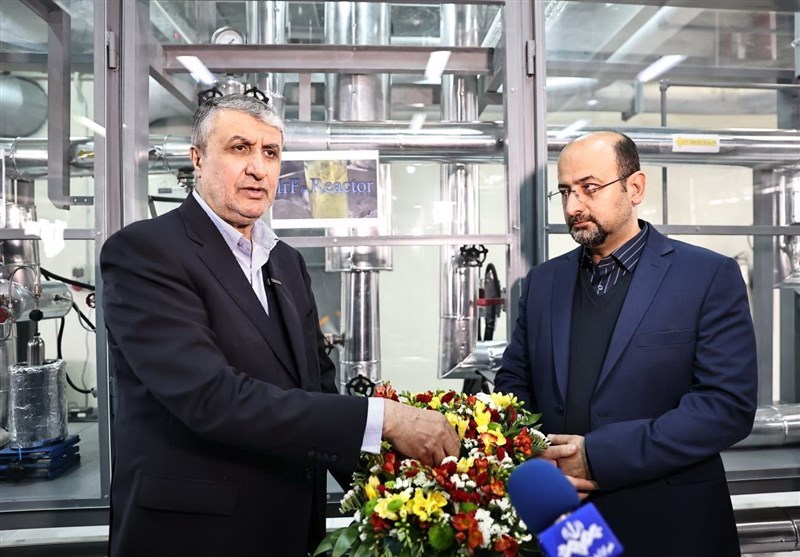 راهاندازی خط تولید IRF6 در سایت هستهای شهید رئیسی+تصاویر