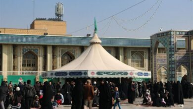 شروع بهکار خادمان کرمانی در چایخانه حرم امام رضا (ع)