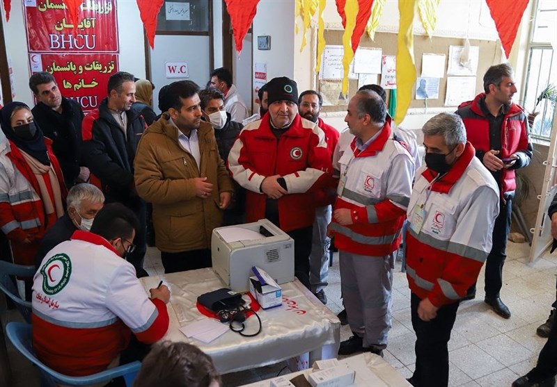 مانور منطقهای درمان اضطراری غرب کشور در کرمانشاه + تصاویر