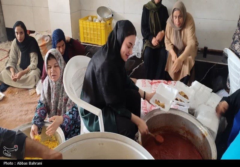 پخت و توزیع 10 هزار پرس غذا در جنوب استان بوشهر
