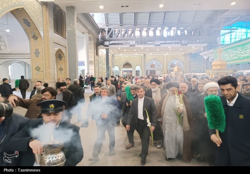 گرامیداشت سالروز ورود امام خمینی(ره) به آستان حضرت عبدالعظیم