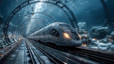 چین با تونل جدید، زمان سفر را از ۶ ساعت به ۴۰ دقیقه کاهش میدهد / تونل تنگه بوهای , قطار پرسرعت , دالیان , یانتای , کاهش زمان سفر