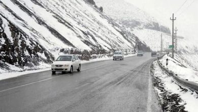 بارش برف و مهگرفتگی محورهای همدان؛ تردد در برخی جادهها محدود شد / اخبار همدان - اخبار استانها