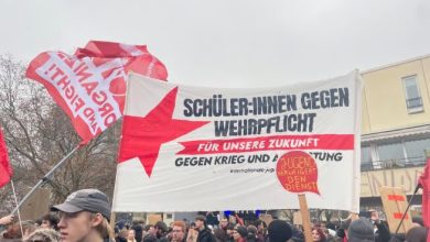 اعتراضات گسترده دانشآموزان آلمانی به احیای سربازی اجباری / آلمان، سربازی اجباری، دانشآموزان، اعتراضات، بوریس پیستوریوس , , , ,