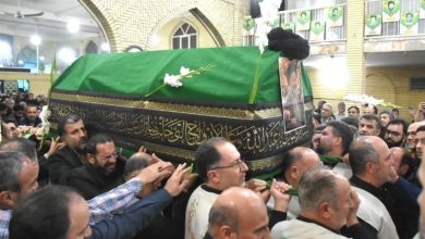 وداع باشکوه مردم سمنان با عالم ربانی/ تشییع پیکر آیتالله شاهچراغی / اخبار سمنان - اخبار استانها