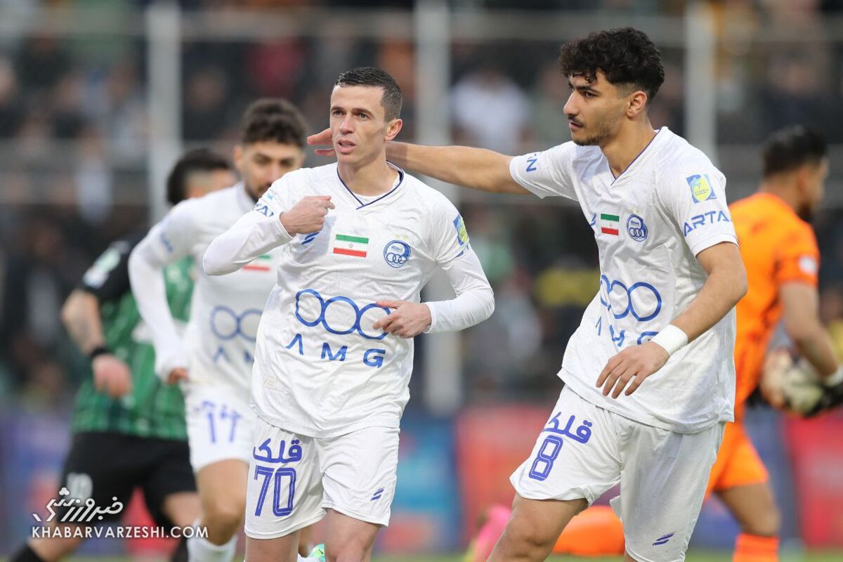 گل زودهنگام یاسر آسانی، استقلال را در خرمآباد پیش انداخت / یاسر آسانی , استقلال , خیبر خرمآباد , لیگ برتر , گل