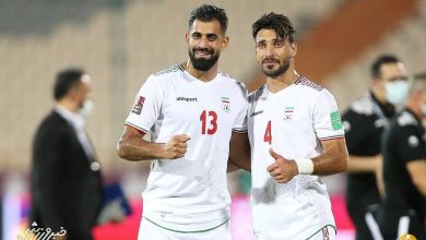 درگیری و آشتی فوری کنعانیزادگان و خلیلزاده در بازی تراکتور - پرسپولیس / پرسپولیس , تراکتور , شجاع خلیلزاده , حسین کنعانیزادگان , درگیری