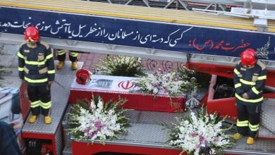 تشییع پیکر شهید راه خدمت آتشنشان صالح امانی در تبریز / اخبار آذربایجان شرقی - اخبار استانها