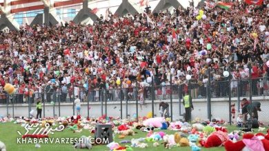 جایزه بهترین هوادار فیفا به تماشاگران زاخو رسید / زاخو , جایزه فیفا , هواداران فوتبال , لیگ ستارگان عراق , اهدای اسباببازی