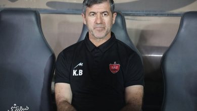 پرسپولیس با پوستر ویژه به استقبال مس رفسنجان رفت / پرسپولیس , مس رفسنجان , لیگ برتر , افشین پیروانی , کریم باقری