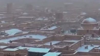 بارش برف پاییزی، شهر جهانی یزد را سپیدپوش کرد / اخبار یزد - اخبار استانها