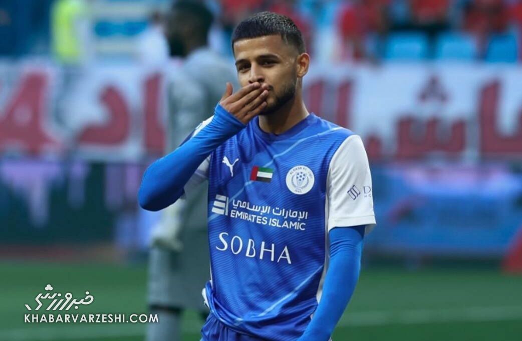 مهدی قایدی در ترکیب اصلی النصر مقابل البطائح / مهدی قایدی , النصر , لیگ برتر امارات , البطائح , فرهاد مجیدی