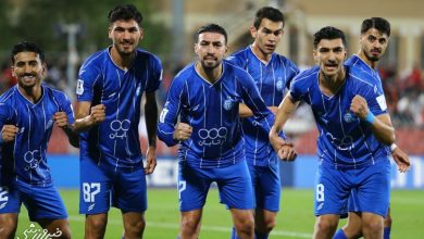 استقلال با پیروزی قاطع مقابل المحرق به مرحله حذفی لیگ قهرمانان آسیا صعود کرد / استقلال , لیگ قهرمانان آسیا , المحرق , صعود , فوتبال ایران