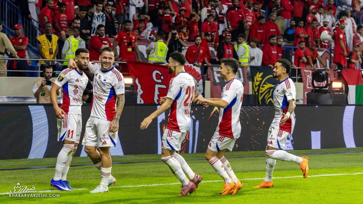 شارجه با پیروزی بر شبابالاهلی قهرمان سوپرجام امارات شد / شارجه , شبابالاهلی , سوپرجام امارات , ژوزه مورایس , سعید عزتالهی