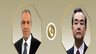 رایزنی تلفنی وزرای خارجه چین و مصر درباره تقویت روابط دوجانبه و تحولات منطقهای / چین , مصر , روابط دوجانبه , تحولات منطقهای , نوار غزه