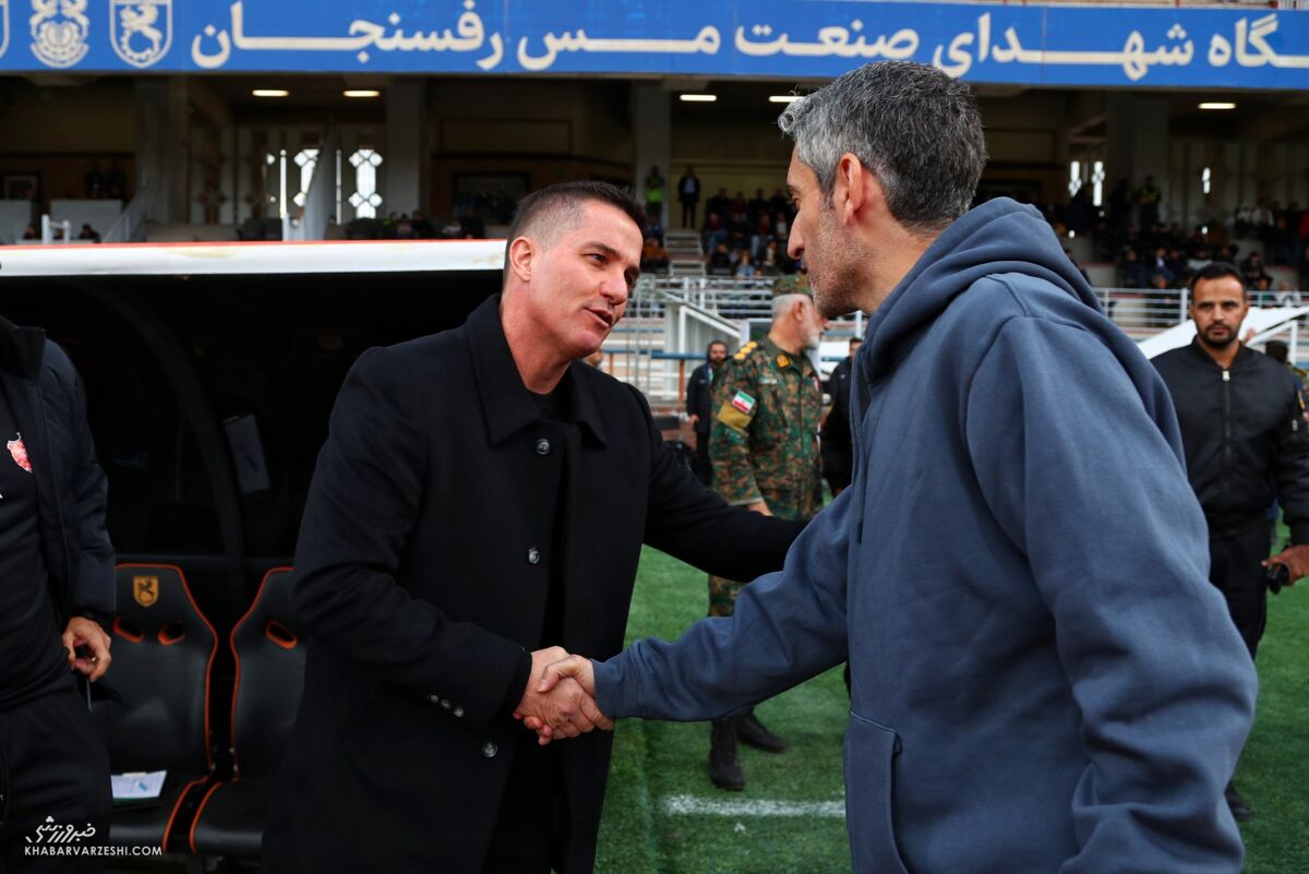 مجتبی جباری در چهارمین مواجهه با پرسپولیسیها باز هم ناکام ماند / مجتبی جباری , مس رفسنجان , پرسپولیس , لیگ برتر , جام حذفی