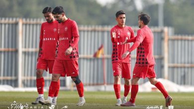 پرسپولیس در دیدار تدارکاتی آریو اسلامشهر پیروز شد / پرسپولیس , آریو اسلامشهر , امیرحسین محمودی , فرشاد احمدزاده , فوتبال ایران