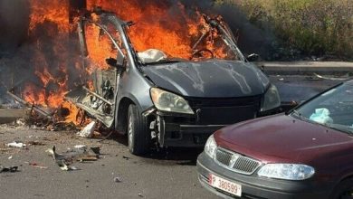 حمله هوایی رژیم صهیونیستی به خودرویی در جنوب لبنان / حمله هوایی , رژیم صهیونیستی , جنوب لبنان , حزبالله , عملیات نظامی