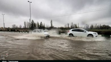 بارش برف و باران در 6 محور مواصلاتی استان فارس / اخبار فارس - اخبار استانها