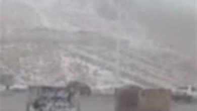 بارش نخستین برف در گردنه سخوید یزد / اخبار یزد - اخبار استانها