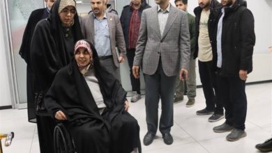 استقبال دانشگاه شریف از فهیمه سادات هاشمی دانشجوی جانباز / اخبار سیاسی روز , اخبار تشکل های دانشگاهی