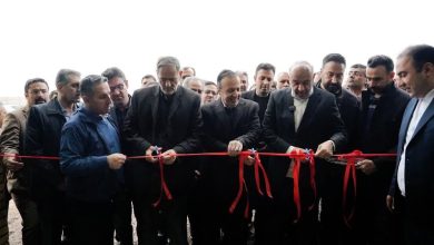 تصفیهخانه شرکت فولادی با حضور وزیر کار افتتاح شد / وزیر کار , تصفیهخانه , شرکت فولادی , خوشه کفش , دانسفهان