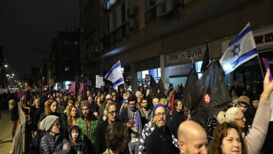 تظاهرات صهیونیستها در تلآویو علیه عفو نتانیاهو / نتانیاهو، عفو، تظاهرات، اسرائیل، اراضی اشغالی , , , ,