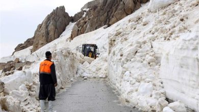 برف و کولاک جاده پاوه به مریوان را مسدود کرد / اخبار کرمانشاه - اخبار استانها