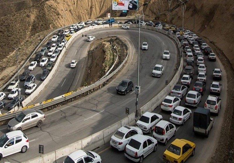 ترافیک پرحجم در جادههای شمال/ بارش برف در کندوان، لاریجان و گدوگ / اخبار مازندران - اخبار استانها