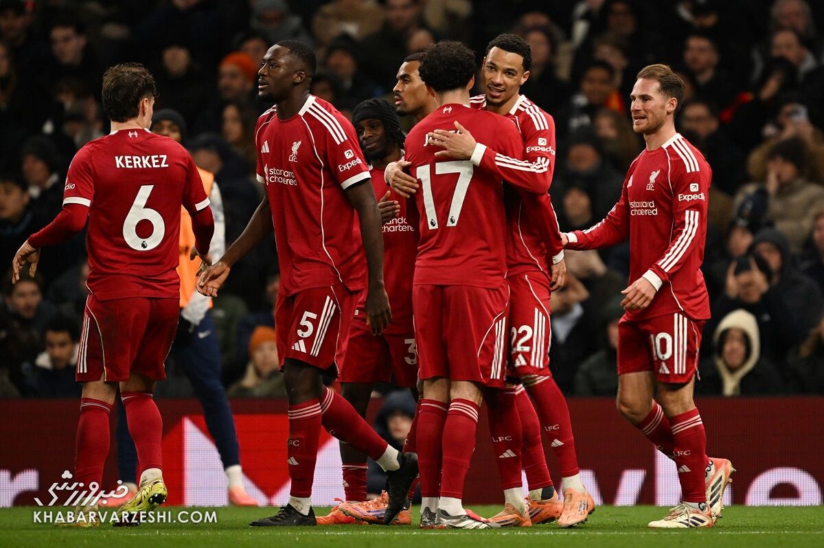 پیروزی شیرین لیورپول مقابل تاتنهام در لیگ برتر انگلیس / لیورپول , تاتنهام , لیگ برتر انگلیس , الکساندر ایساک , هوگو اکیتیکه