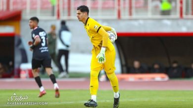 پیام نیازمند: شرمنده هواداران پرسپولیس هستیم / پیام نیازمند , پرسپولیس , تراکتور , جام حذفی , دروازهبان