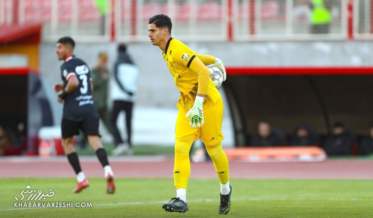 پیام نیازمند: شرمنده هواداران پرسپولیس هستیم / پیام نیازمند , پرسپولیس , تراکتور , جام حذفی , دروازهبان