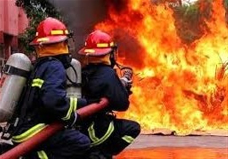 آتشسوزی گسترده در خیابان امام رضا (ع) مشهد / اخبار خراسان رضوی - اخبار استانها