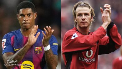 مارکوس رشفورد با گل ایستگاهی به رکورد دیوید بکام در لیگ قهرمانان رسید / لیگ قهرمانان اروپا , بارسلونا , مارکوس رشفورد , دیوید بکام , ضربه ایستگاهی