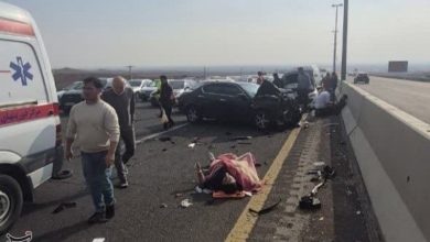تصادف زنجیرهای در اتوبان قم به تهران با 5 مصدوم / اخبار قم - اخبار استانها